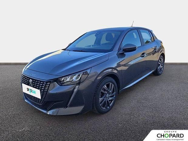 Gris Utilisé 2021 Peugeot 208 Business-Line Citadine | 12 989 € (Bon prix) - Image 1/4