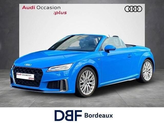 Occasion Audi TT Roadster S-Line 197 ch (144 kW) 2022 Bleu turbo Cabriolet