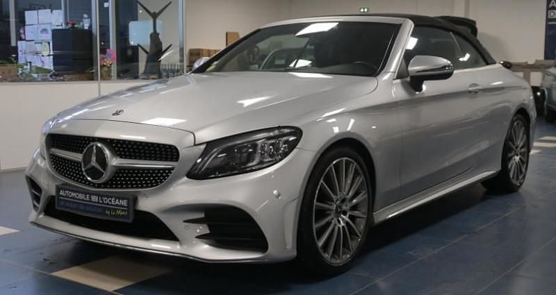 Occasion 2020 Mercedes C220 AMG line Cabriolet | 29 996 € (Super prix) - Image 1/4