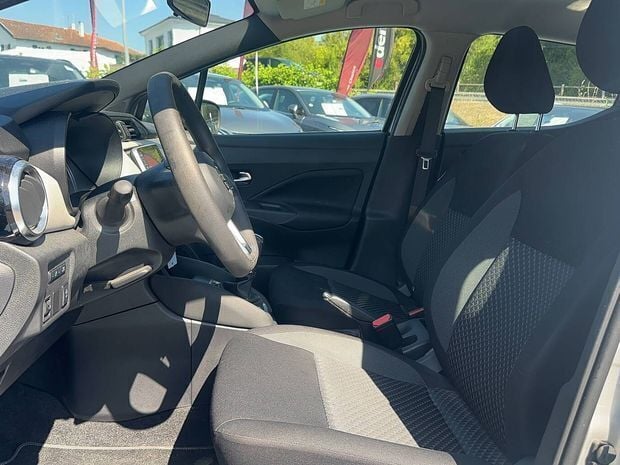 Gris Utilisé 2021 Nissan Micra Acenta Citadine | 11 890 € (Prix juste) - Image 1/4