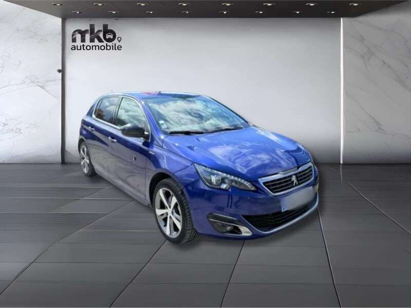 Occasion Peugeot 308 GT-line 131 ch (96 kW) 2017 Bleu Citadine