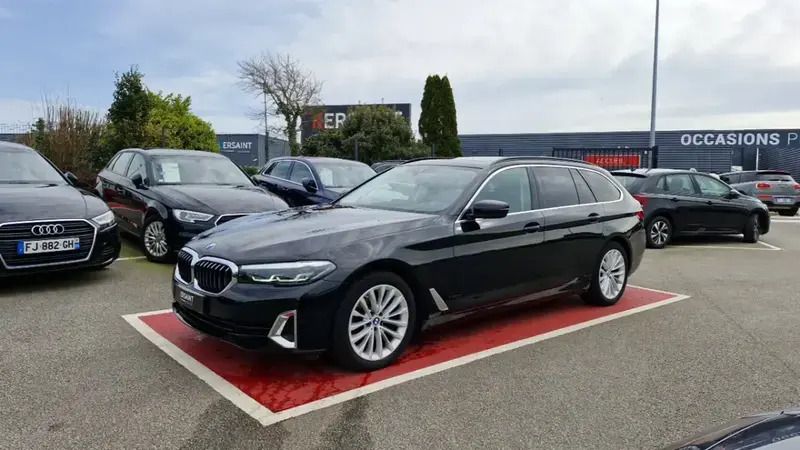Noir Utilisé 2022 BMW 520 Break | 33 990 € (Prix juste) - Image 1/4
