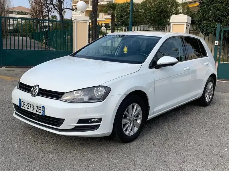 Blanc Utilisé 2013 VW Golf VII Berline | 8 500 € (Prix juste) - Image 1/4