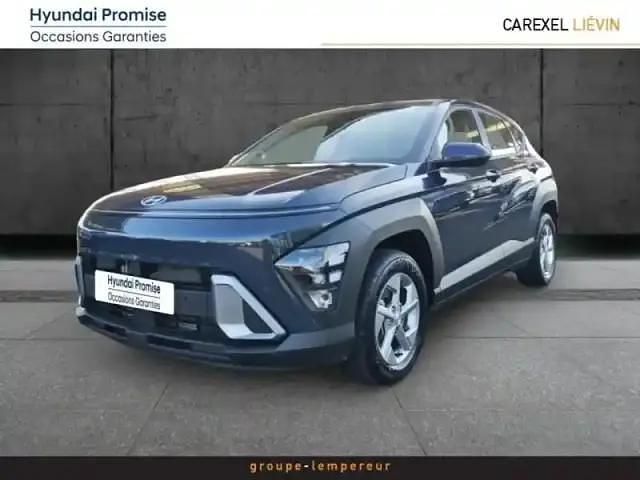 Denim blue perlé métallisé Occasion 2025 Hyundai Kona SUV | 23 890 € (Prix juste) - Image 1/4