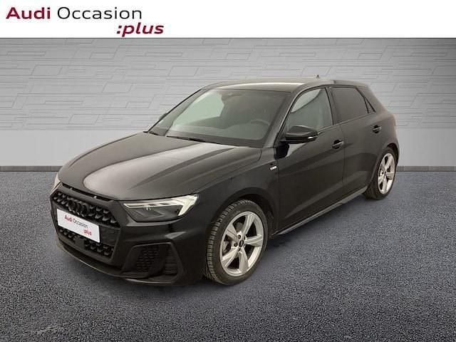 Noir mythe métallisé Occasion 2023 Audi A1 Sportback S-Line Citadine | 24 890 € - Image 1/4