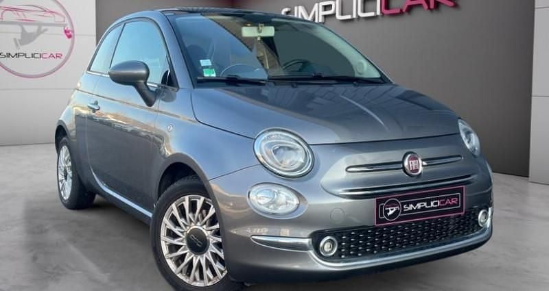 Occasion Fiat 500 Lounge 69 ch (50 kW) 2018 Gris Citadine