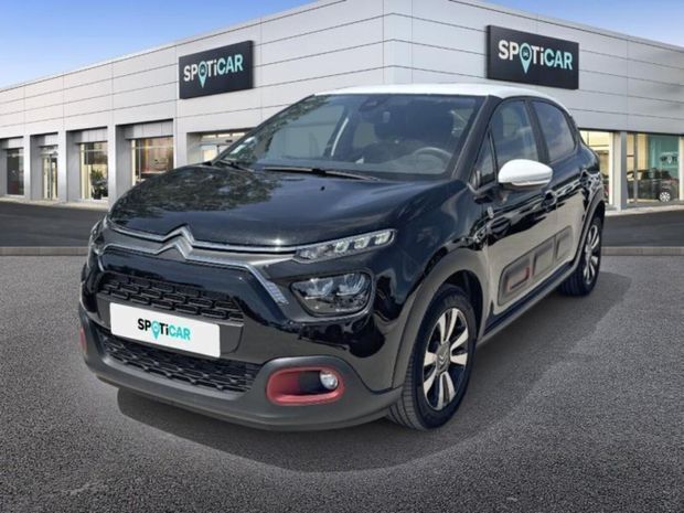 Blanc Utilisé 2021 Citroën C3 PureTech Citadine | 10 490 € (Prix juste) - Image 1/4