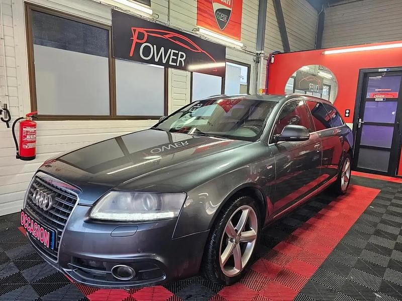 Gris Utilisé 2009 Audi A6 Sport Berline | 8 990 € - Image 1/4