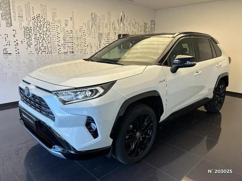 Blanc Occasion 2021 Toyota RAV4 Hybrid SUV | 33 990 € (Prix assez cher) - Image 1/4