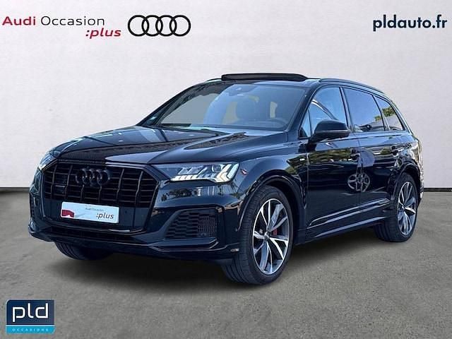 Noir orca métallisé Utilisé 2021 Audi Q7 Competition SUV | 57 990 € - Image 1/4