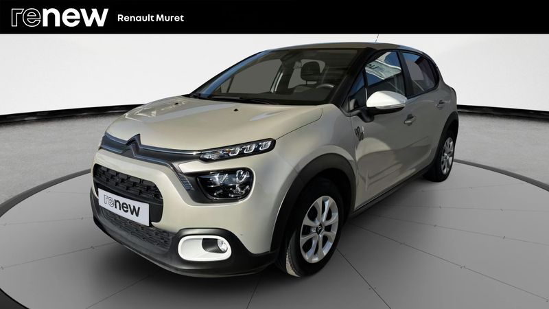Beige Utilisé 2022 Citroën C3 PureTech Citadine | 9 950 € (Bon prix) - Image 1/4