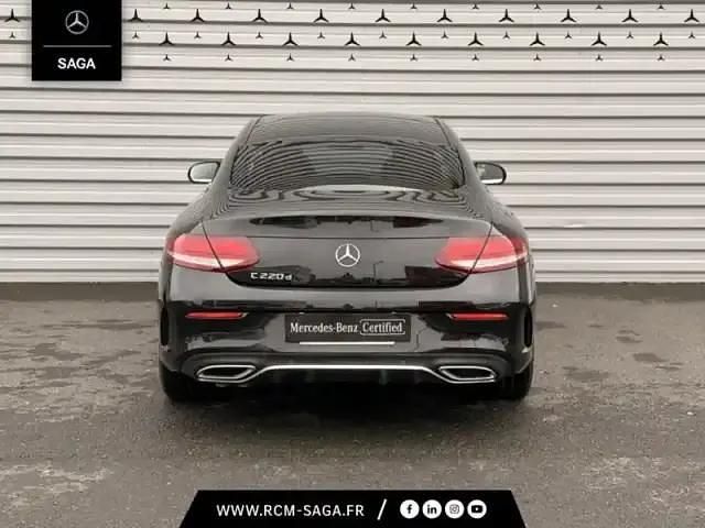 Occasion Mercedes C220 AMG line 2022 Noir Coupé