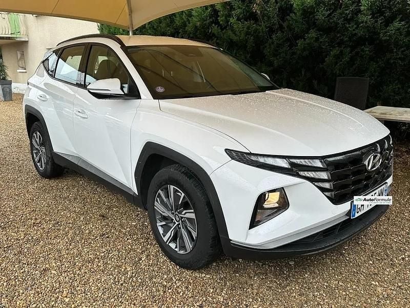 Blanc Occasion 2022 Hyundai Tucson SUV | 20 980 € (Super prix) - Image 1/4
