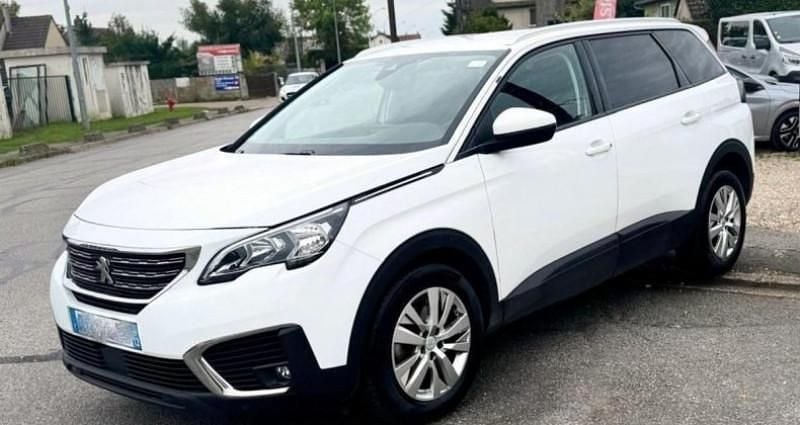 Blanc Utilisé 2018 Peugeot 5008 Business-Line Monospace | 12 990 € (Prix juste) - Image 1/4