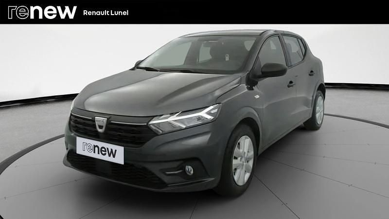 Gris Utilisé 2023 Dacia Sandero Essentiel Citadine | 12 999 € (Bon prix) - Image 1/4