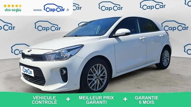 Blanc Utilisé 2018 Kia Rio Citadine | 7 890 € (Super prix) - Image 1/4