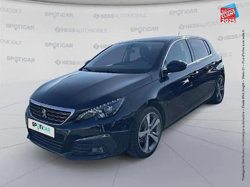 Bleu Utilisé 2020 Peugeot 308 Allure Berline | 10 499 € (Bon prix) - Image 1/4