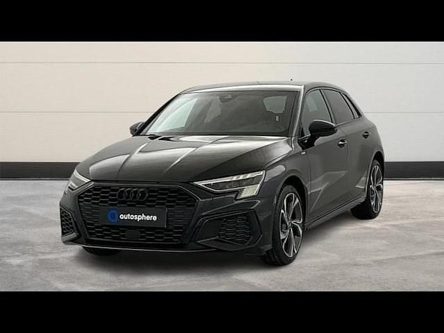 Noir mythe métallisé Occasion 2023 Audi A3 S-Line | 30 999 € (Prix juste) - Image 1/4