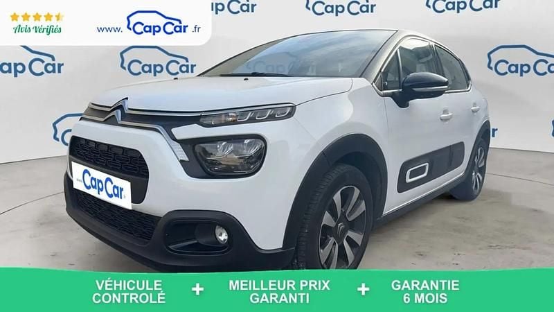 Blanc Occasion 2020 Citroën C3 PureTech Citadine | 8 490 € (Super prix) - Image 1/4