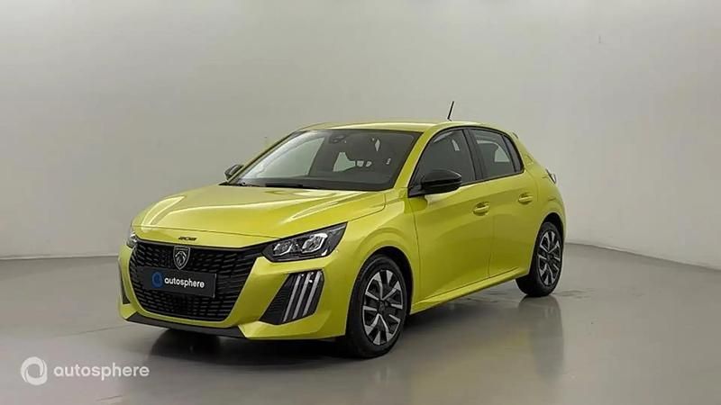Jaune Occasion 2024 Peugeot 208 Active Citadine | 14 499 € (Prix juste) - Image 1/4