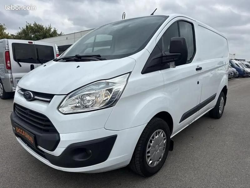 Blanc Utilisé 2014 Ford Transit Custom Ambiente Van | 10 990 € (Bon prix) - Image 1/4