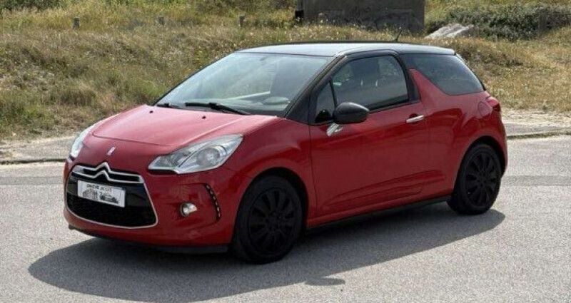 Rouge Utilisé 2011 Citroën DS3 Citadine | 4 900 € (Bon prix) - Image 1/4