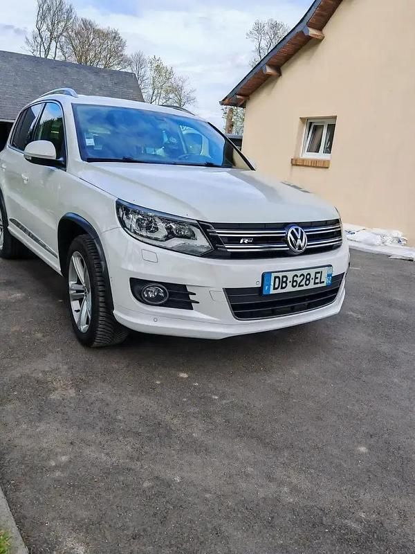 Blanc Utilisé 2013 VW Tiguan R-line SUV | 15 900 € (Prix cher) - Image 1/4