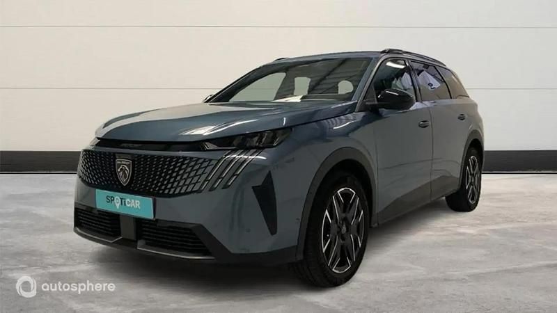 Bleu Utilisé 2024 Peugeot 5008 Allure Monospace | 33 999 € (Prix juste) - Image 1/4