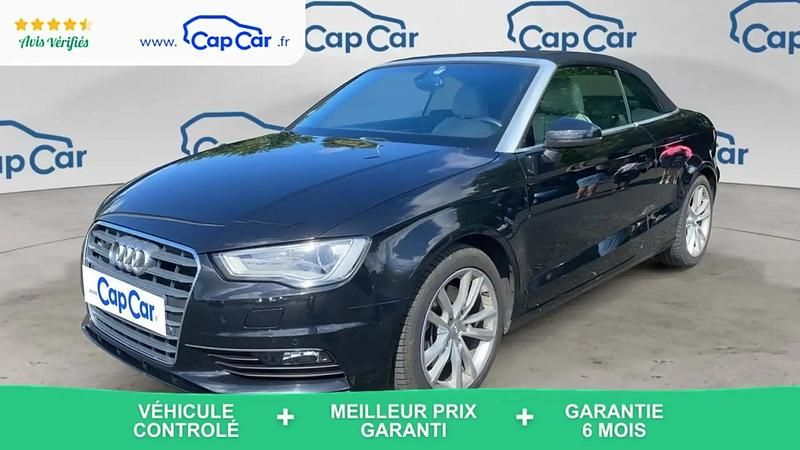 Noir Utilisé 2014 Audi A3 Cabriolet Ambition Cabriolet | 17 590 € - Image 1/4