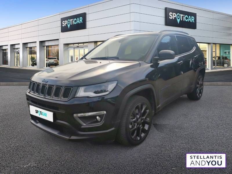 Noir Utilisé 2021 Jeep Compass SUV | 25 390 € (Prix juste) - Image 1/3