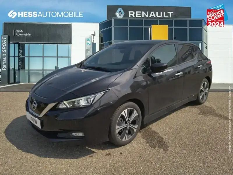 Noir Utilisé 2021 Nissan Leaf Tekna Citadine | 13 499 € (Bon prix) - Image 1/4