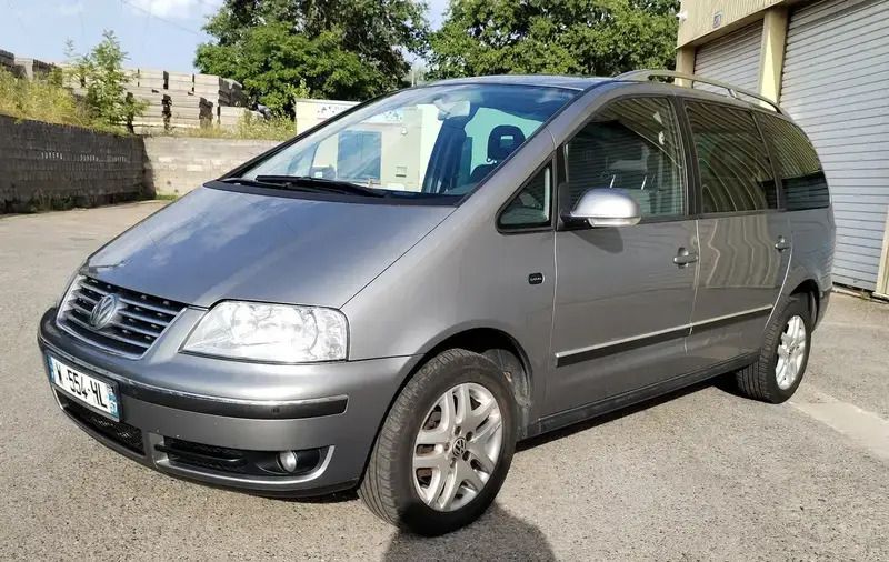 Gris Utilisé 2004 VW Sharan Goal Monospace | 7 999 € - Image 1/4