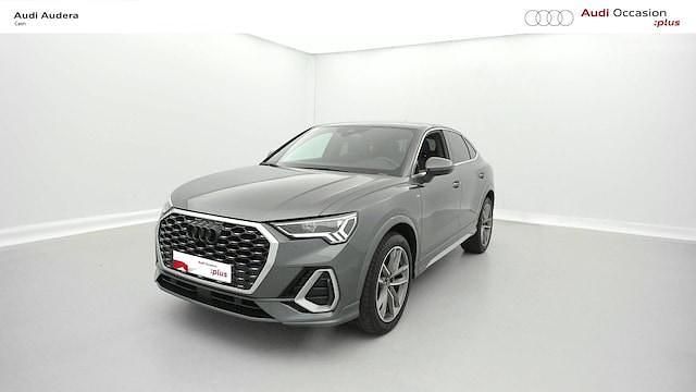 Gris daytona nacré Utilisé 2021 Audi Q3 Sportback S-Line SUV | 31 900 € - Image 1/4