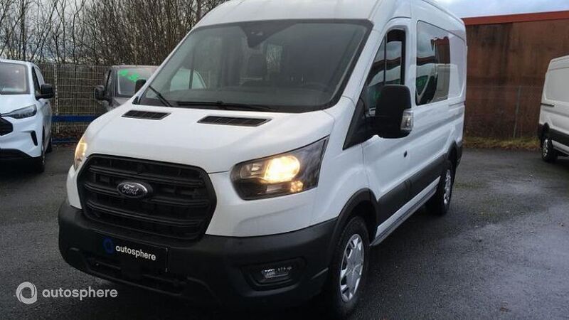Blanc Nouvelle 2024 Ford Transit Trend Van | 32 299 € (Super prix) - Image 1/4