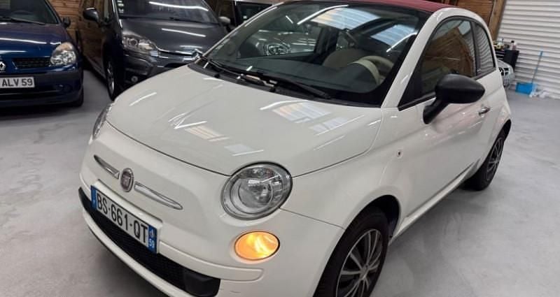 Blanc Occasion 2011 Fiat 500C Lounge Cabriolet | 5 490 € (Prix juste) - Image 1/4