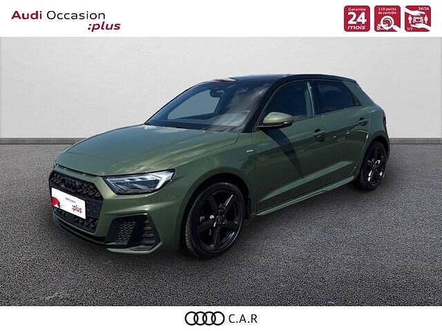 Vert Utilisé 2024 Audi A1 Sportback S-Line Citadine | 27 990 € (Prix juste) - Image 1/4