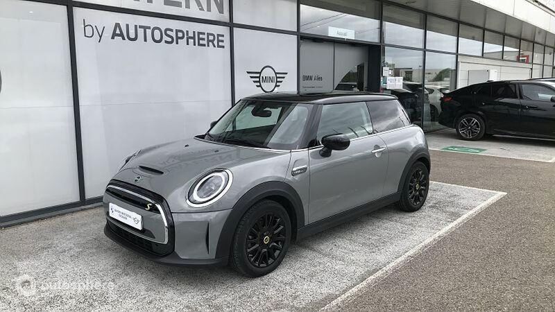 Gris Utilisé 2022 Mini Cooper SE Citadine | 17 999 € (Prix juste) - Image 1/4