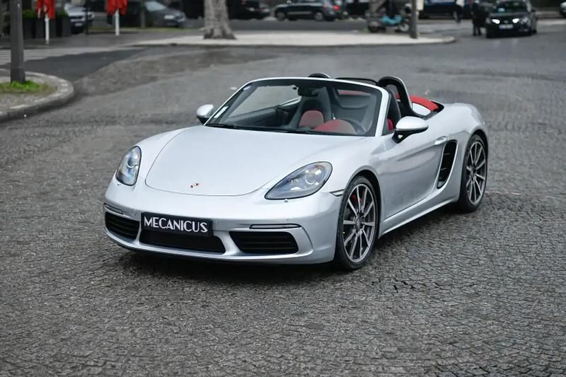 Gris Utilisé 2017 Porsche Boxster Cabriolet | 72 900 € - Image 1/4