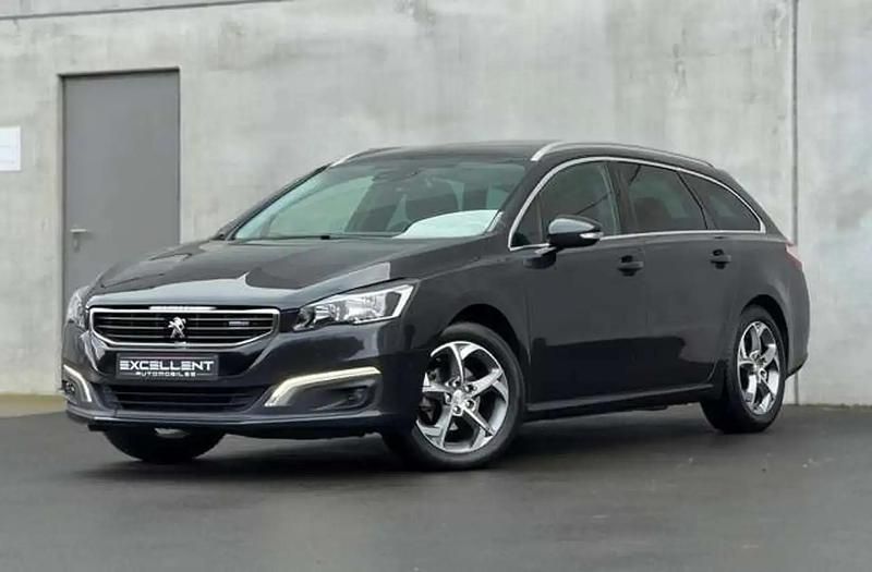 Noir Occasion 2017 Peugeot 508 SW Break | 8 950 € (Bon prix) - Image 1/4