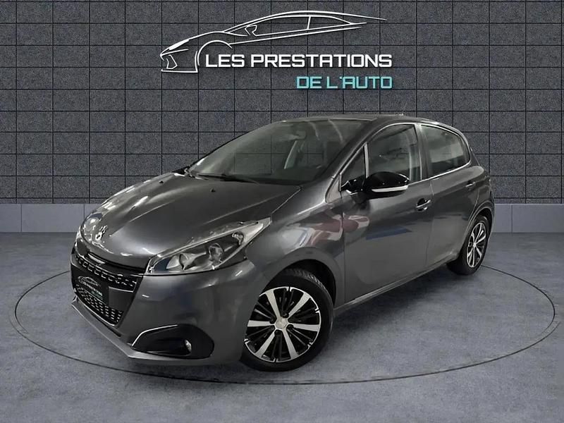 Gris Occasion 2017 Peugeot 208 Allure Citadine | 6 990 € (Bon prix) - Image 1/4