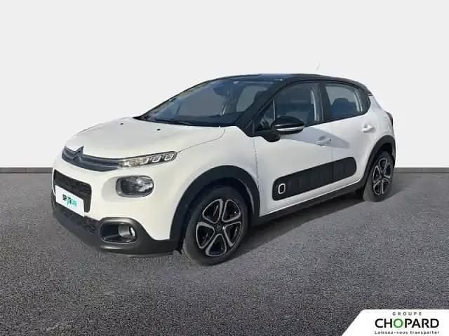 Blanc banquise Utilisé 2020 Citroën C3 PureTech Berline | 9 900 € - Image 1/4