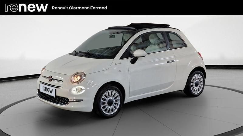 Blanc Utilisé 2021 Fiat 500C Dolcevita Cabriolet | 12 990 € (Prix juste) - Image 1/4