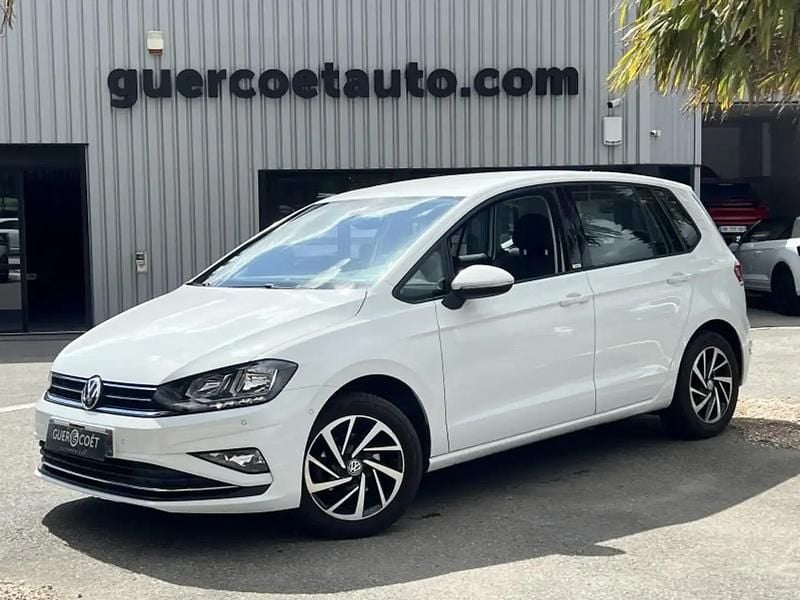 Blanc Utilisé 2018 VW Golf Sportsvan Monospace | 13 990 € (Prix assez cher) - Image 1/4