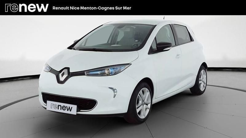Blanc Utilisé 2019 Renault Zoe Zen Citadine | 9 799 € (Prix juste) - Image 1/4