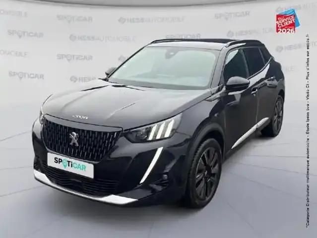 Noir Occasion 2022 Peugeot 2008 GT SUV | 19 499 € (Bon prix) - Image 1/4