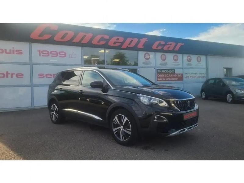 Noir Utilisé 2020 Peugeot 5008 Allure Monospace | 20 990 € (Prix juste) - Image 1/4