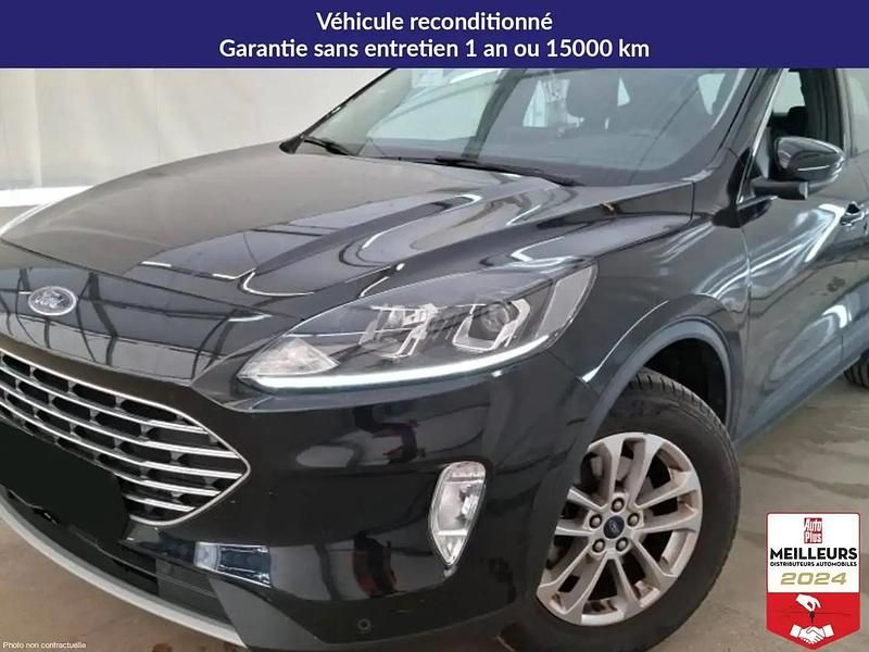 Noir Utilisé 2022 Ford Kuga Titanium SUV | 22 900 € (Bon prix) - Image 1/4