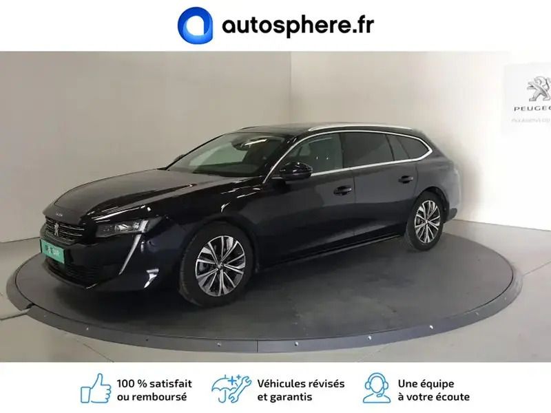 Bleu Utilisé 2020 Peugeot 508 Allure Break | 28 880 € (Prix cher) - Image 1/4