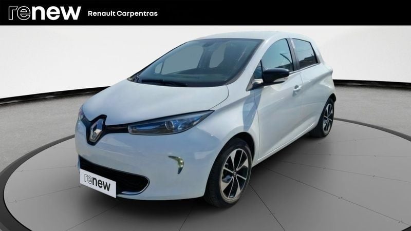 Blanc Utilisé 2018 Renault Zoe Intens Citadine | 8 290 € (Prix assez cher) - Image 1/4