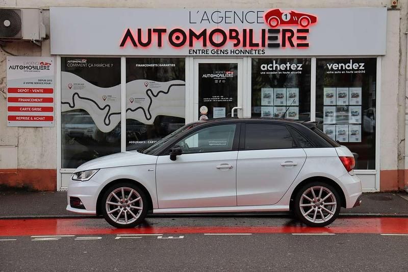 Occasion Audi A1 Sportback S-Line 90 ch (66 kW) 2018 Blanc Citadine